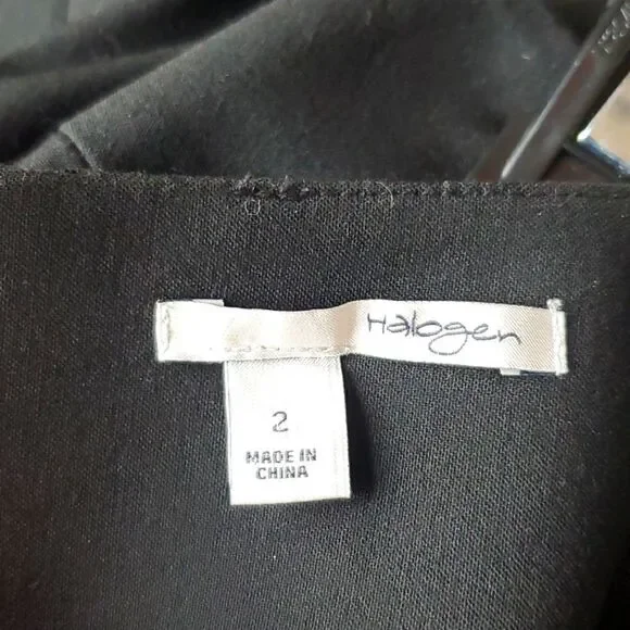 Halogen Black Skirt, Size 2, NWOT, Purchased @Nordstroms - Picture 5 of 5